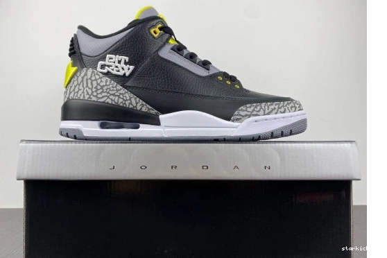 HO11-MNJDLS-5 3 Crew HO11-MNJDLS-5 Retro Pit Black Jordan Oregon Ducks 1109